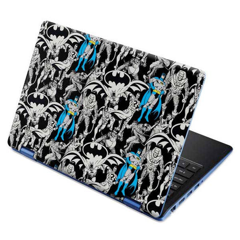 DC Comics Batman Characters Action Poses Print Aspire R11 11.6in Skin