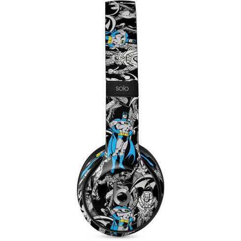 DC Comics Batman Characters Action Poses Print Beats Solo 2 Wired Skin