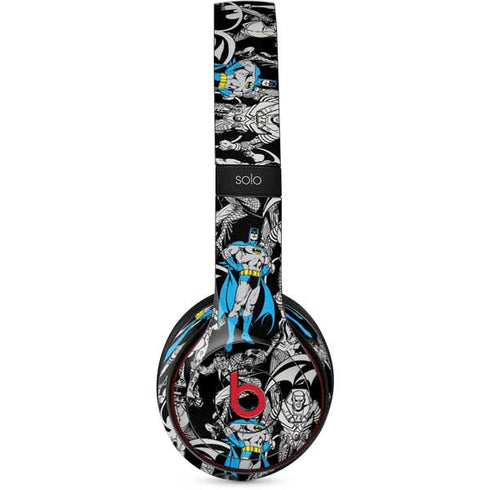 DC Comics Batman Characters Action Poses Print Beats Solo 2 Wireless Skin