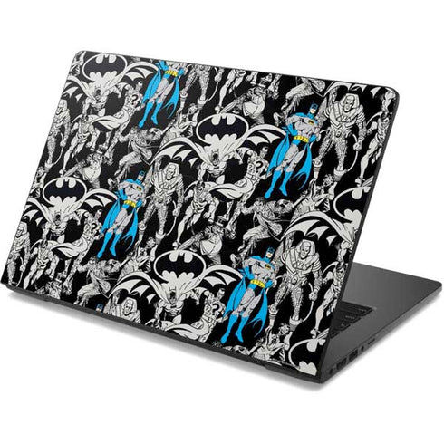 DC Comics Batman Characters Action Poses Print Dell Chromebook Skin