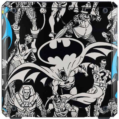 DC Comics Batman Characters Action Poses Print Cooler Master MasterBox Q300L Mini Tower Skin