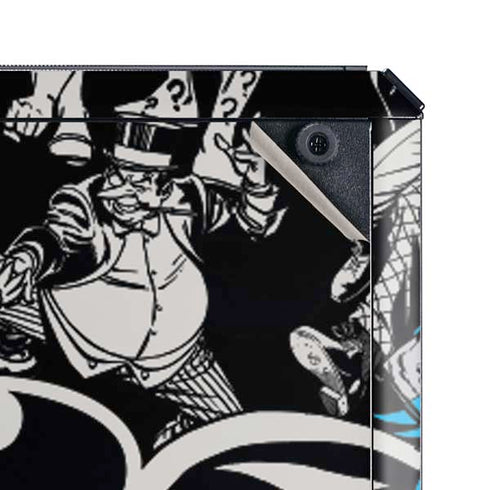 DC Comics Batman Characters Action Poses Print Cooler Master MasterBox Q300L Mini Tower Skin