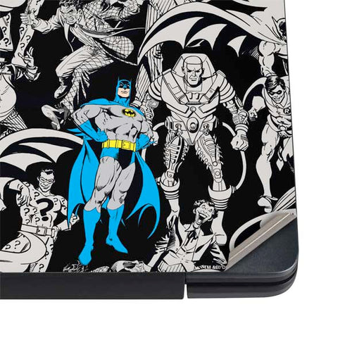 DC Comics Batman Characters Action Poses Print Dell Vostro Skin