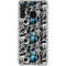 DC Comics Batman Characters Action Poses Print Galaxy A21 Clear Case