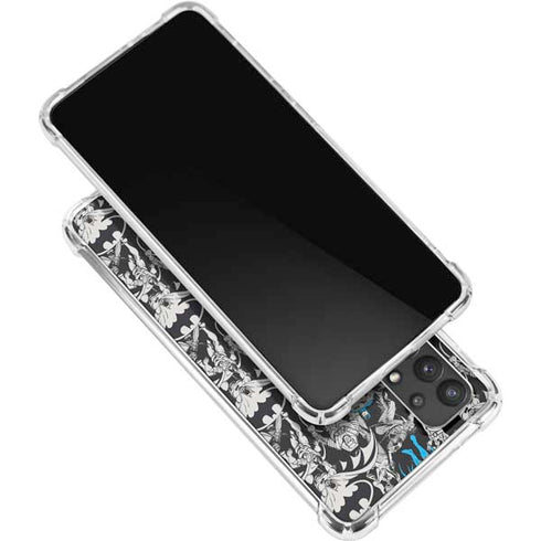 DC Comics Batman Characters Action Poses Print Galaxy A32 5G Clear Case