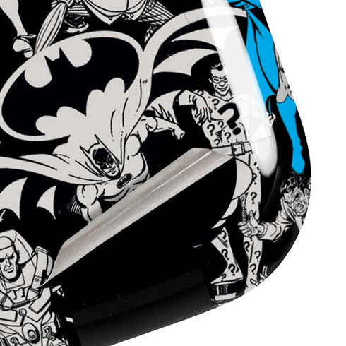 DC Comics Batman Characters Action Poses Print Galaxy Buds Pro Skin