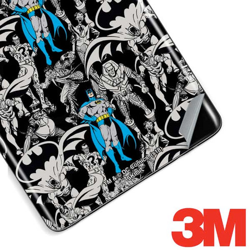 DC Comics Batman Characters Action Poses Print Galaxy Note 8 Skin