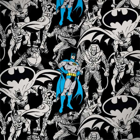 DC Comics Batman Characters Action Poses Print Galaxy Note 8 Skin