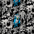 DC Comics Batman Characters Action Poses Print Galaxy Note 8 Skin