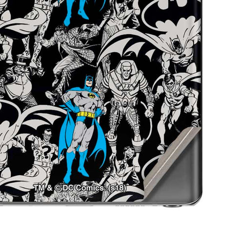 DC Comics Batman Characters Action Poses Print Galaxy Note20 5G Skin