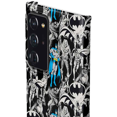 DC Comics Batman Characters Action Poses Print Galaxy Note20 Ultra 5G Lite Case