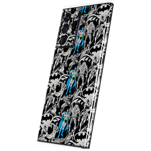 DC Comics Batman Characters Action Poses Print Galaxy Note20 Ultra 5G Skin