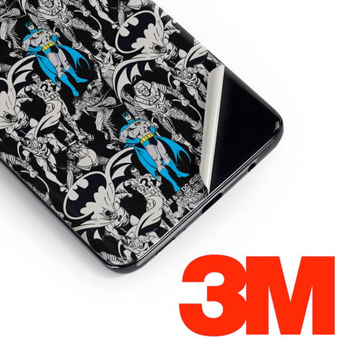 DC Comics Batman Characters Action Poses Print Galaxy S10 Skin