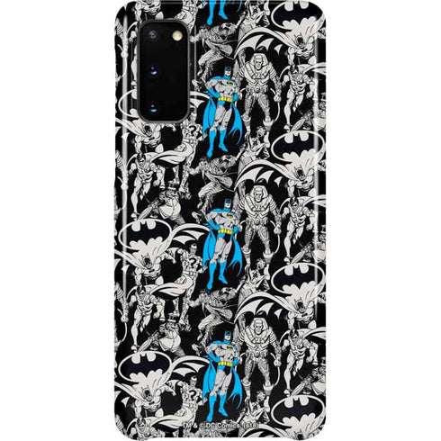 DC Comics Batman Characters Action Poses Print Galaxy S20 Lite Case