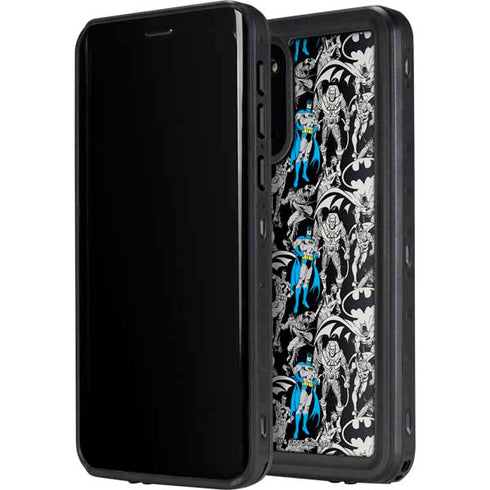 DC Comics Batman Characters Action Poses Print Galaxy S20 Plus Waterproof Case