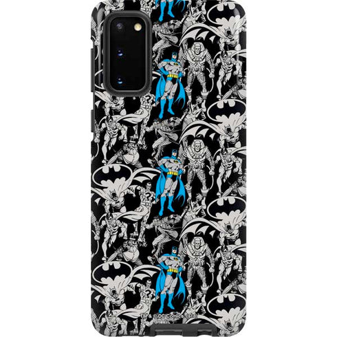 DC Comics Batman Characters Action Poses Print Galaxy S20 Pro Case