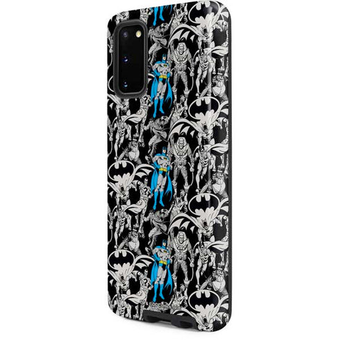DC Comics Batman Characters Action Poses Print Galaxy S20 Pro Case