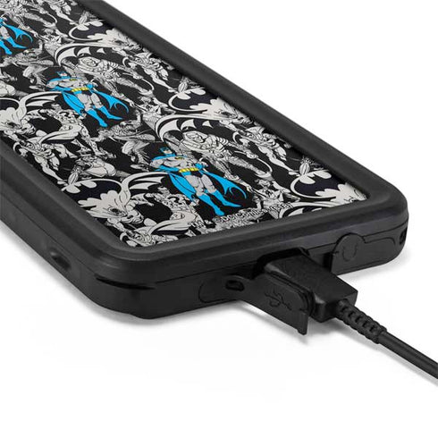 DC Comics Batman Characters Action Poses Print Galaxy S20 Waterproof Case