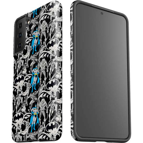 DC Comics Batman Characters Action Poses Print Galaxy S21 Plus 5G Pro Case