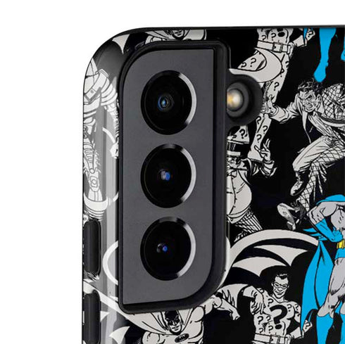 DC Comics Batman Characters Action Poses Print Galaxy S22 Pro Case
