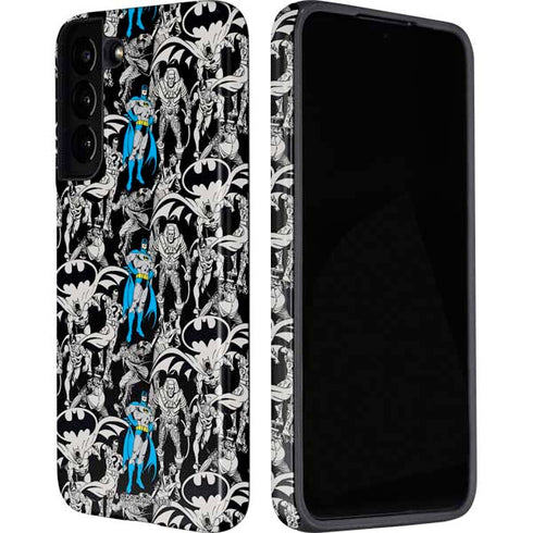 DC Comics Batman Characters Action Poses Print Galaxy S22 Pro Case