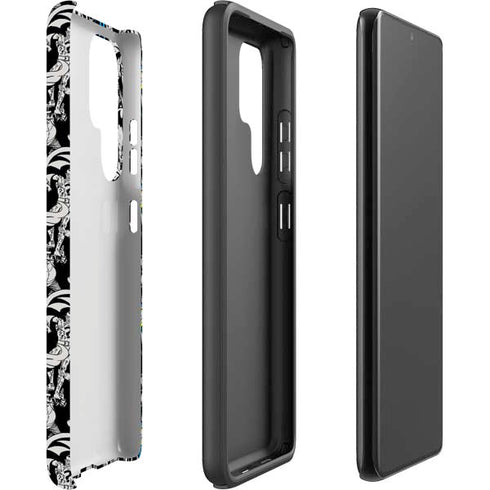 DC Comics Batman Characters Action Poses Print Galaxy S22 Ultra Pro Case
