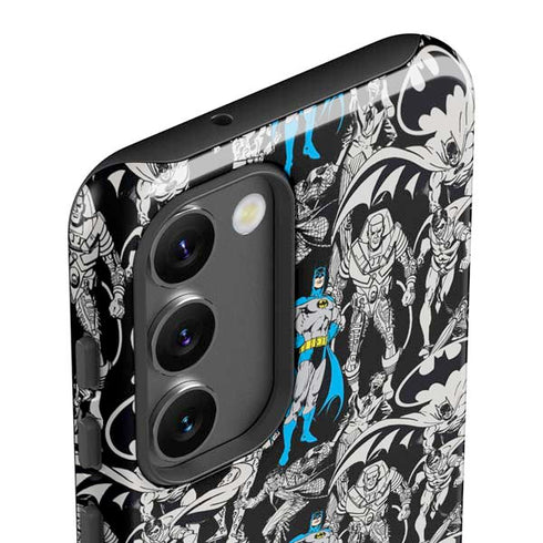 DC Comics Batman Characters Action Poses Print Galaxy S23 Plus Pro Case