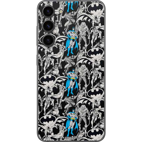 DC Comics Batman Characters Action Poses Print Galaxy S23 Plus Skin
