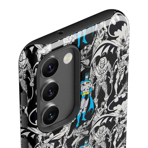 DC Comics Batman Characters Action Poses Print Galaxy S23 Pro Case
