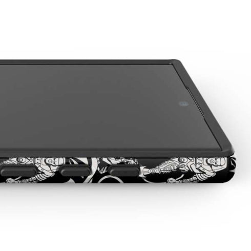 DC Comics Batman Characters Action Poses Print Galaxy S24 Ultra Impact Case