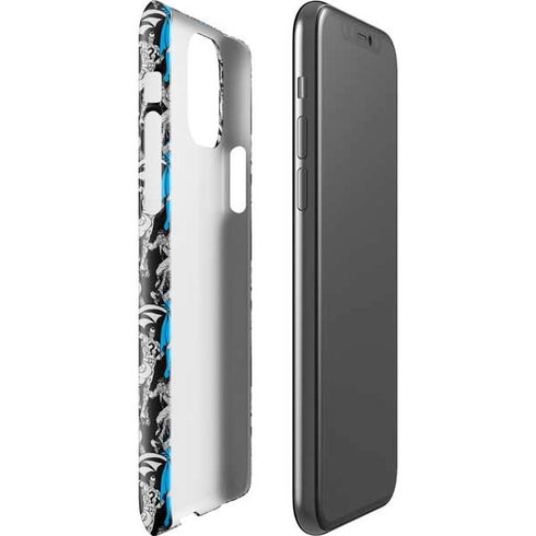 DC Comics Batman Characters Action Poses Print iPhone 11 Pro Lite Case