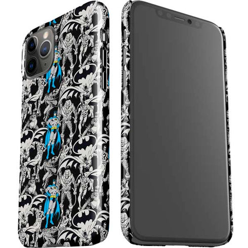 DC Comics Batman Characters Action Poses Print iPhone 11 Pro Lite Case
