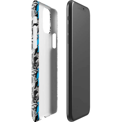 DC Comics Batman Characters Action Poses Print iPhone 11 Pro Max Lite Case