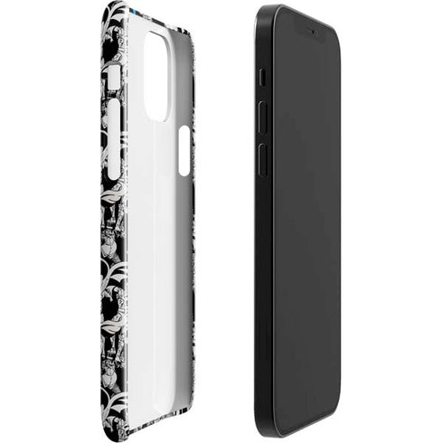 DC Comics Batman Characters Action Poses Print iPhone 12 Mini Lite Case