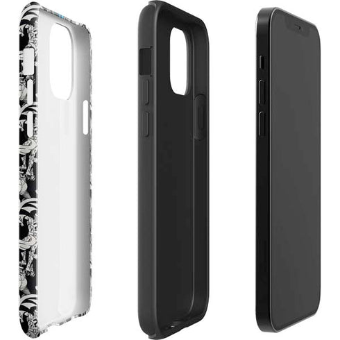 DC Comics Batman Characters Action Poses Print iPhone 12 Pro Impact Case