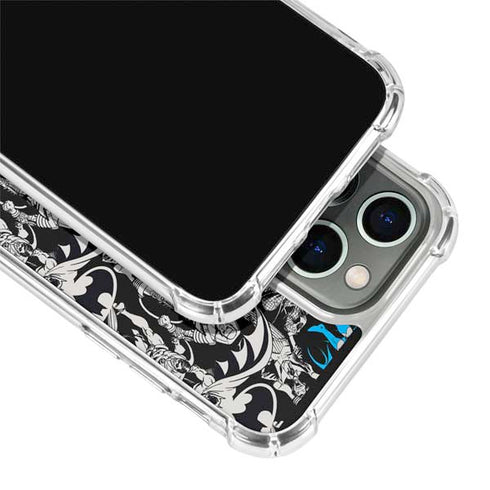 DC Comics Batman Characters Action Poses Print iPhone 13 Pro Clear Case