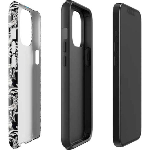 DC Comics Batman Characters Action Poses Print iPhone 13 Pro Max Impact Case
