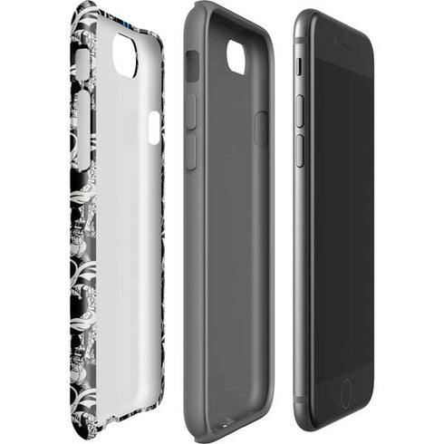 DC Comics Batman Characters Action Poses Print iPhone SE (2nd & 3rd Gen) Pro Case