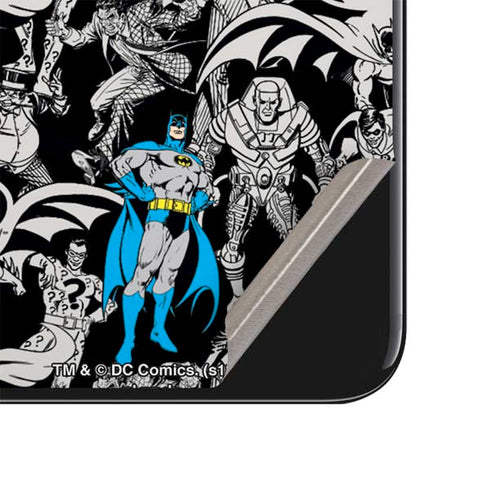DC Comics Batman Characters Action Poses Print iPhone SE (2nd & 3rd Gen) Skin