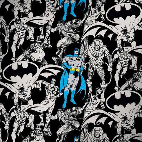 DC Comics Batman Characters Action Poses Print iPhone X Skin