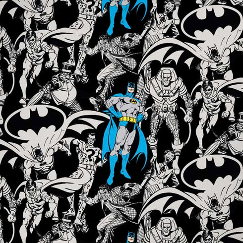 DC Comics Batman Characters Action Poses Print iPhone XR Skin