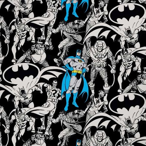DC Comics Batman Characters Action Poses Print iPhone XS Max Skin