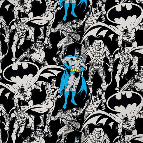 DC Comics Batman Characters Action Poses Print iPhone XS Skin