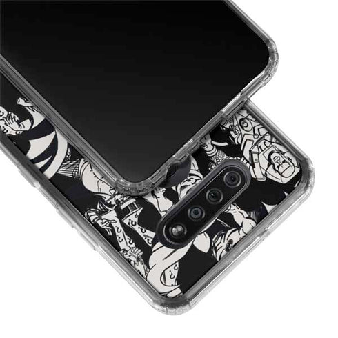 DC Comics Batman Characters Action Poses Print LG K51/Q51 Clear Case