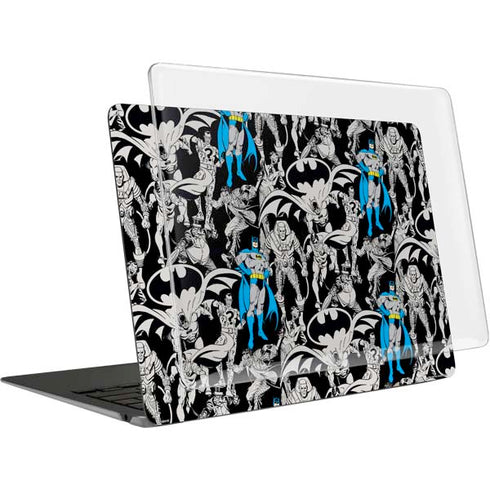 DC Comics Batman Characters Action Poses Print MacBook Air 13in M1 (2021) Case plus Skin