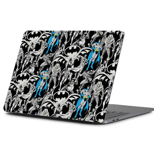 DC Comics Batman Characters Action Poses Print Apple MacBook Pro 13-inch Skin