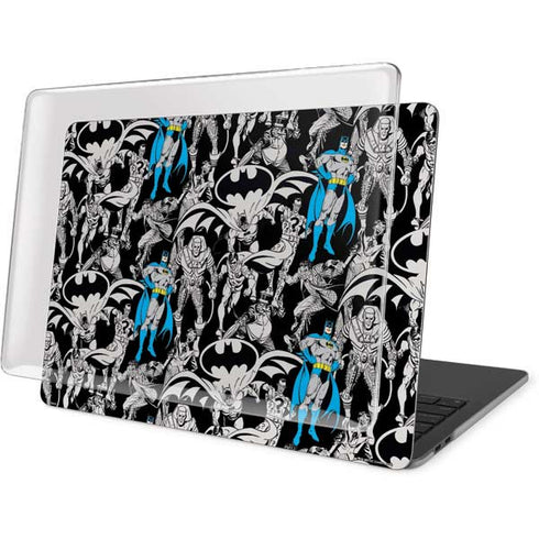 DC Comics Batman Characters Action Poses Print MacBook Pro 15in (2016-19) Case plus Skin