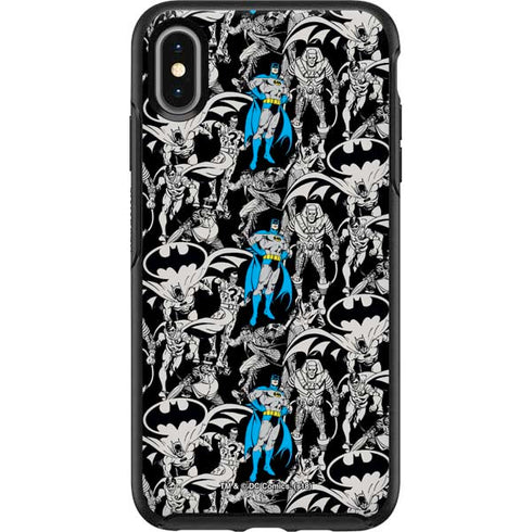 DC Comics Batman Characters Action Poses Print Otterbox Symmetry iPhone Skin