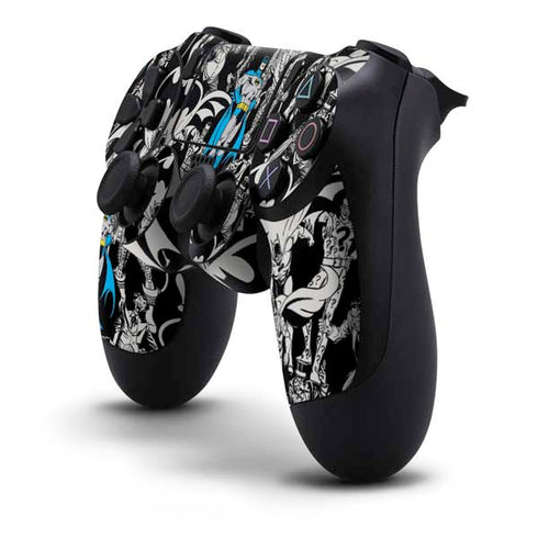 DC Comics Batman Characters Action Poses Print PS4 Controller Skin
