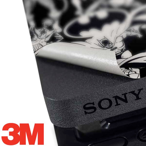 DC Comics Batman Characters Action Poses Print PS4 Pro Bundle Skin